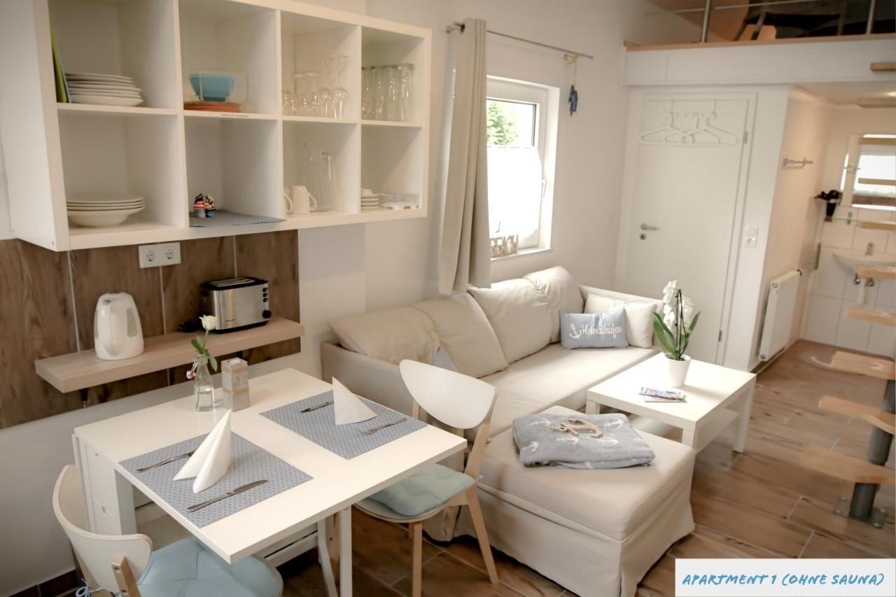 Tolles Studio Apartment In Tossens Fuer Junge Paare Exterior photo